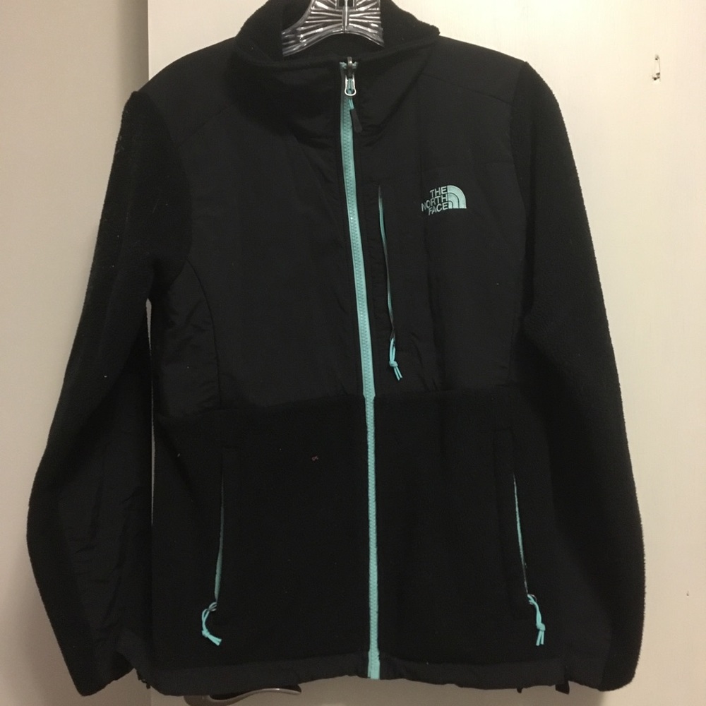North Face black fleece jacket